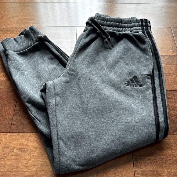 Adidas - Men’s Fleece Joggers - Picture 3 of 13